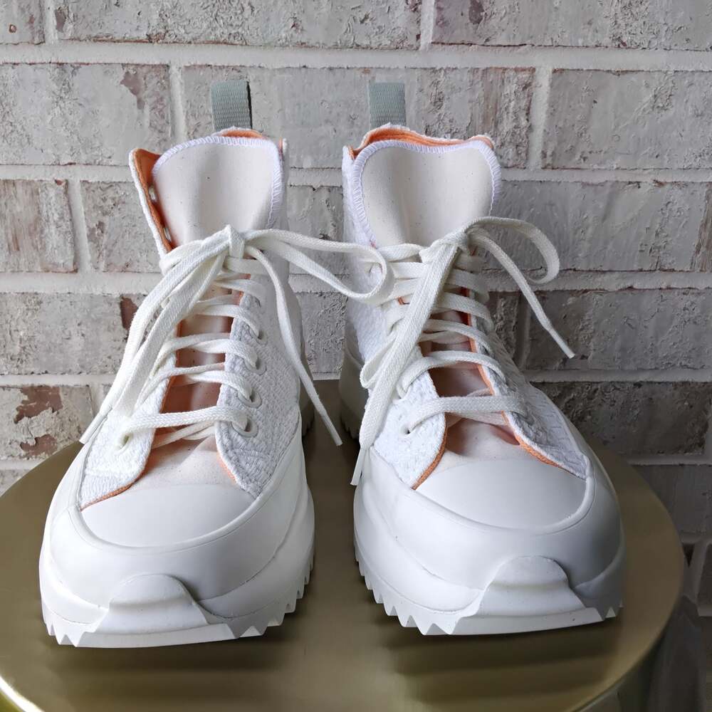 Converse Run Star Hike Platform High Top Sneakers - White - Picture 5 of 8